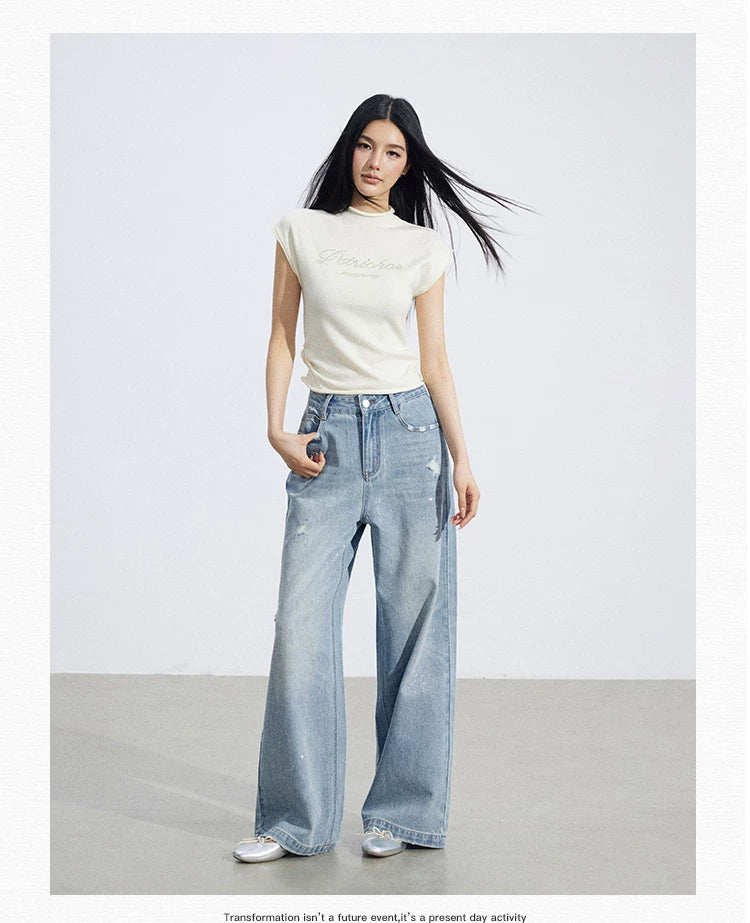 Soft Sculpt Rolled-Edge Sleeveless Knit Top