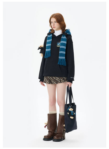 Harry Potter House Scarf Hoodie