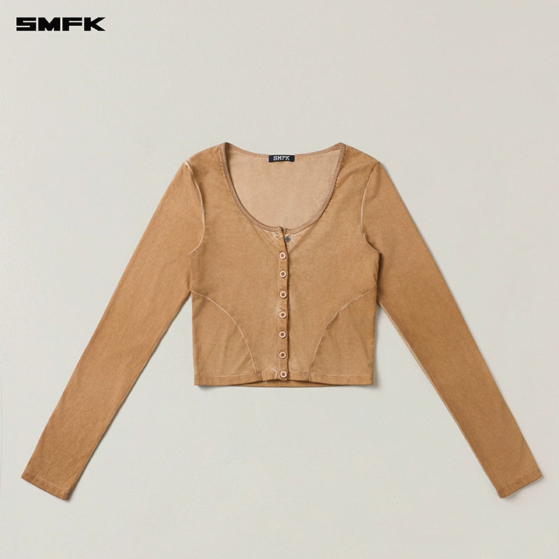 Hurricane Faded Fitted Cardigan
