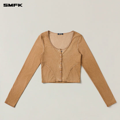 Hurricane Faded Fitted Cardigan