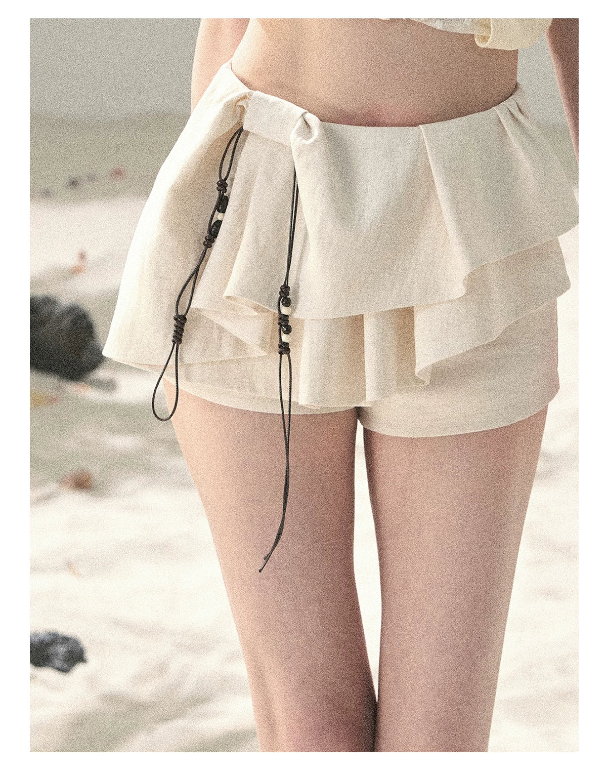 Layered Ruffle Mini Skirt