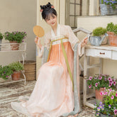 "垂丝海棠" Tang Dynasty Style Hanfu Set - CHINASQUAD