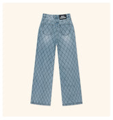 Wild World Wild Fence Wide Leg Jeans - CHINASQUAD