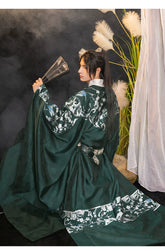 "清熙" Round-collar Robe Hanfu - CHINASQUAD