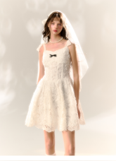 White Lace Dress - CHINASQUAD