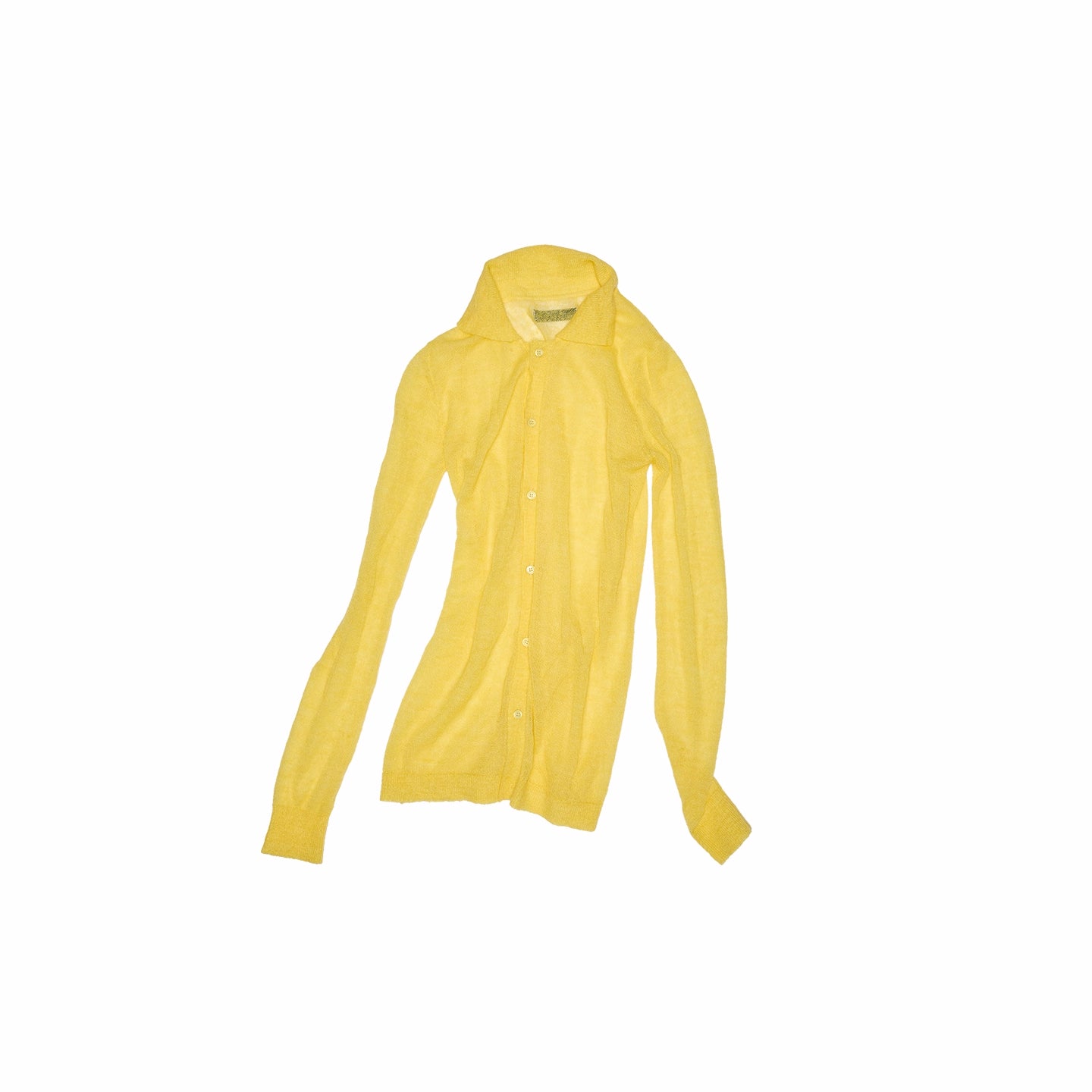 Semi-Sheer Slim Fit Cardigan