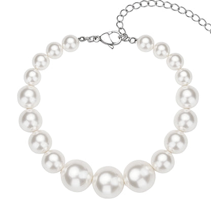 Gradient Pearl Necklace