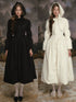 LACEMADE French Tailored Long Black Down Coat – view 2