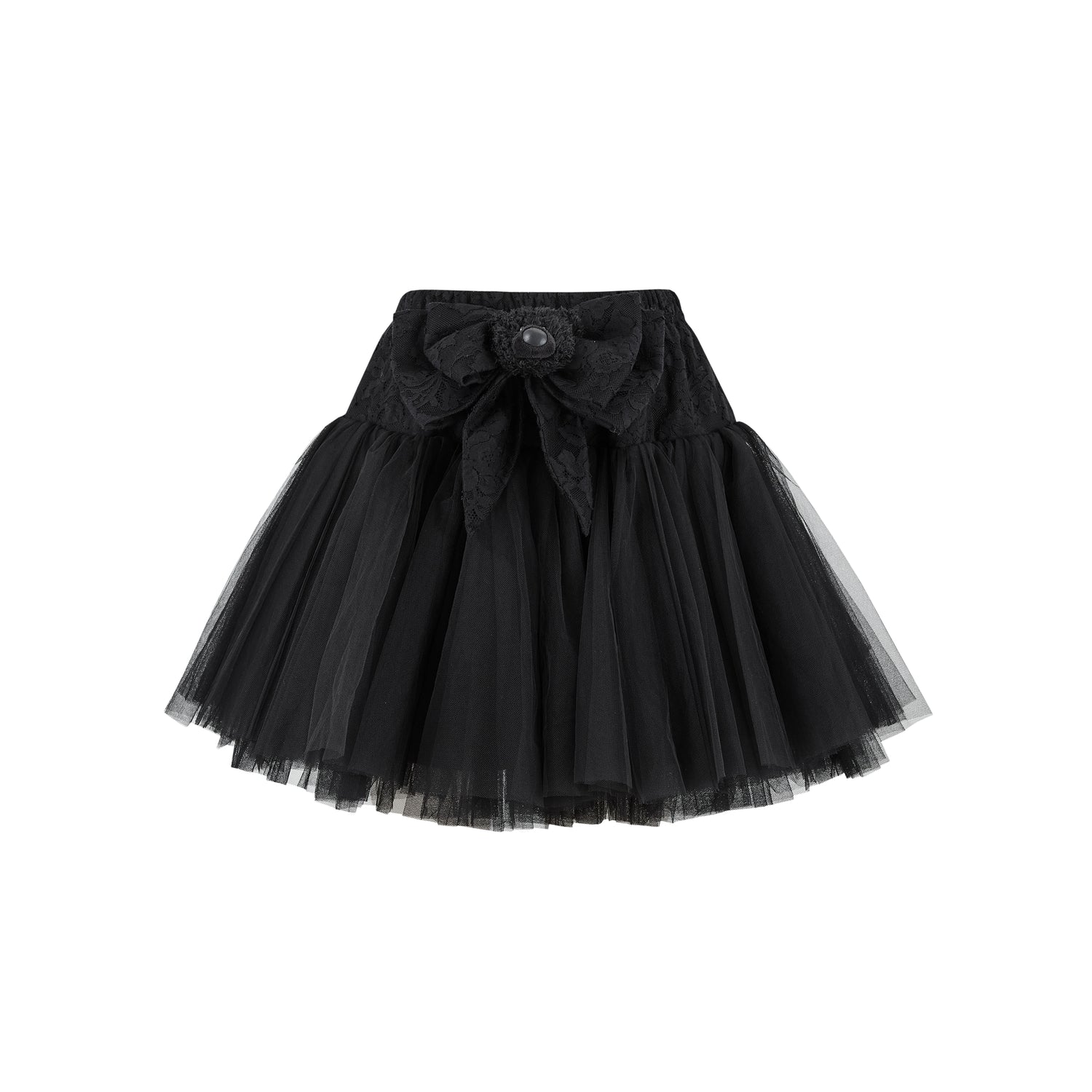 Bow Lace Mini Skirt