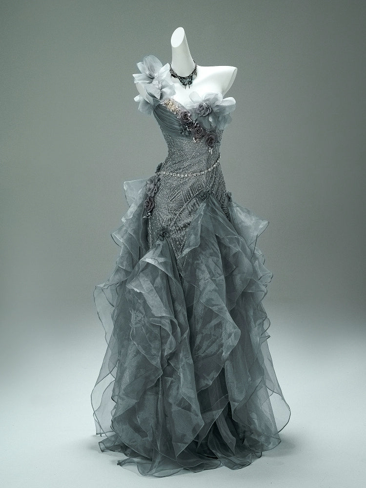 Ethereal Deepsea Couture Gown