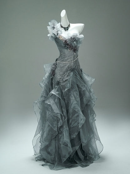 Ethereal Deepsea Couture Gown