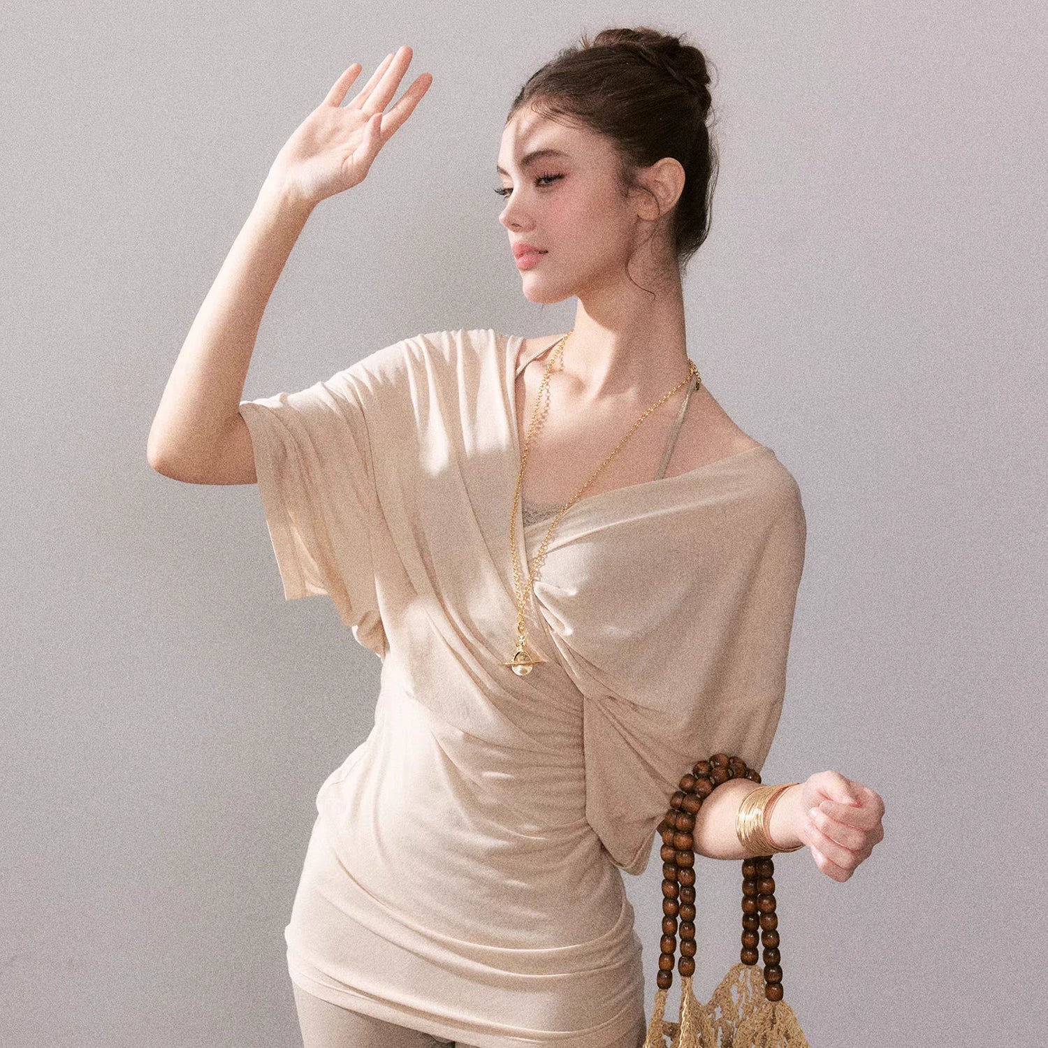 Sea Salt Breeze Lyocell Cooling Knit T-Shirt