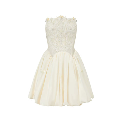 French Corset Sleeveless Party Dress