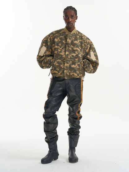Heavyweight Oversized Camouflage Jacket