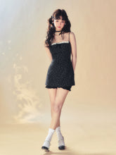 Black Spaghetti Strap Dress - CHINASQUAD