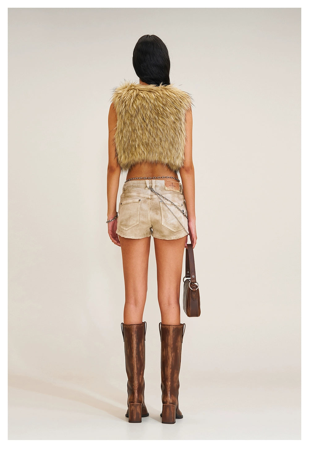 COMPASS Prairie Faux Fur Vest