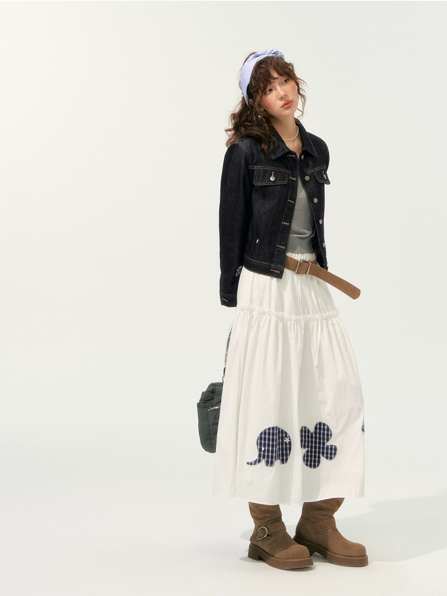 Embroidery Retro Denim Jacket