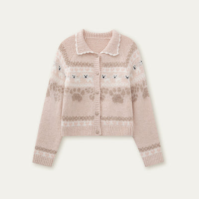 Pink Cardigan（Pre-sale） / M