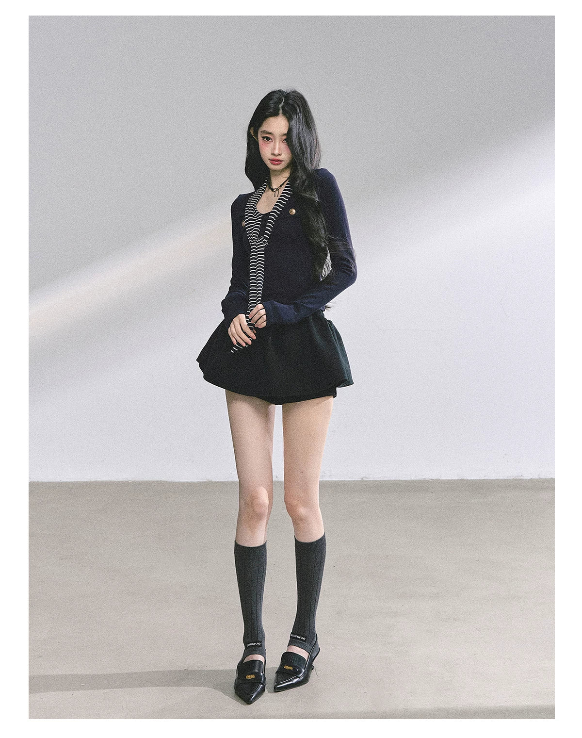 Striped Long-Sleeve Slim-Fit T-Shirt