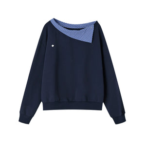 (Pre-sale)Navy Blue Top / S