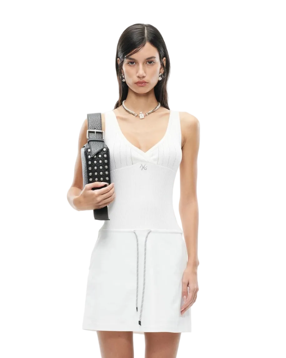 Ice-Feel V-Neck Vest Dress