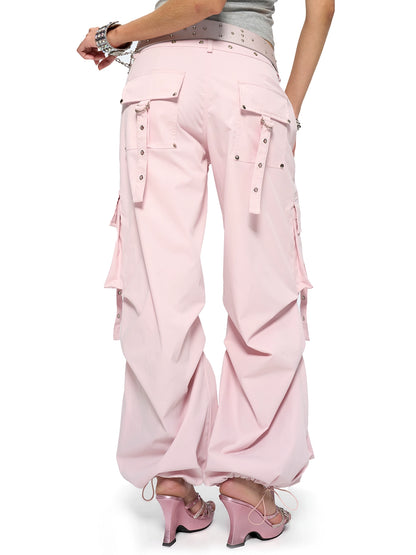 Y2K Low-Waist Cargo Pants