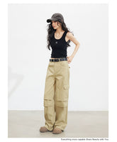 Ruched Cargo Pants - CHINASQUAD