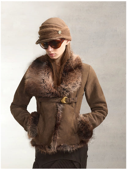 Wool-Blend Ruched Knit Cap