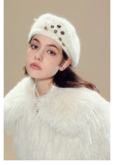 Wool Knit Beret - CHINASQUAD