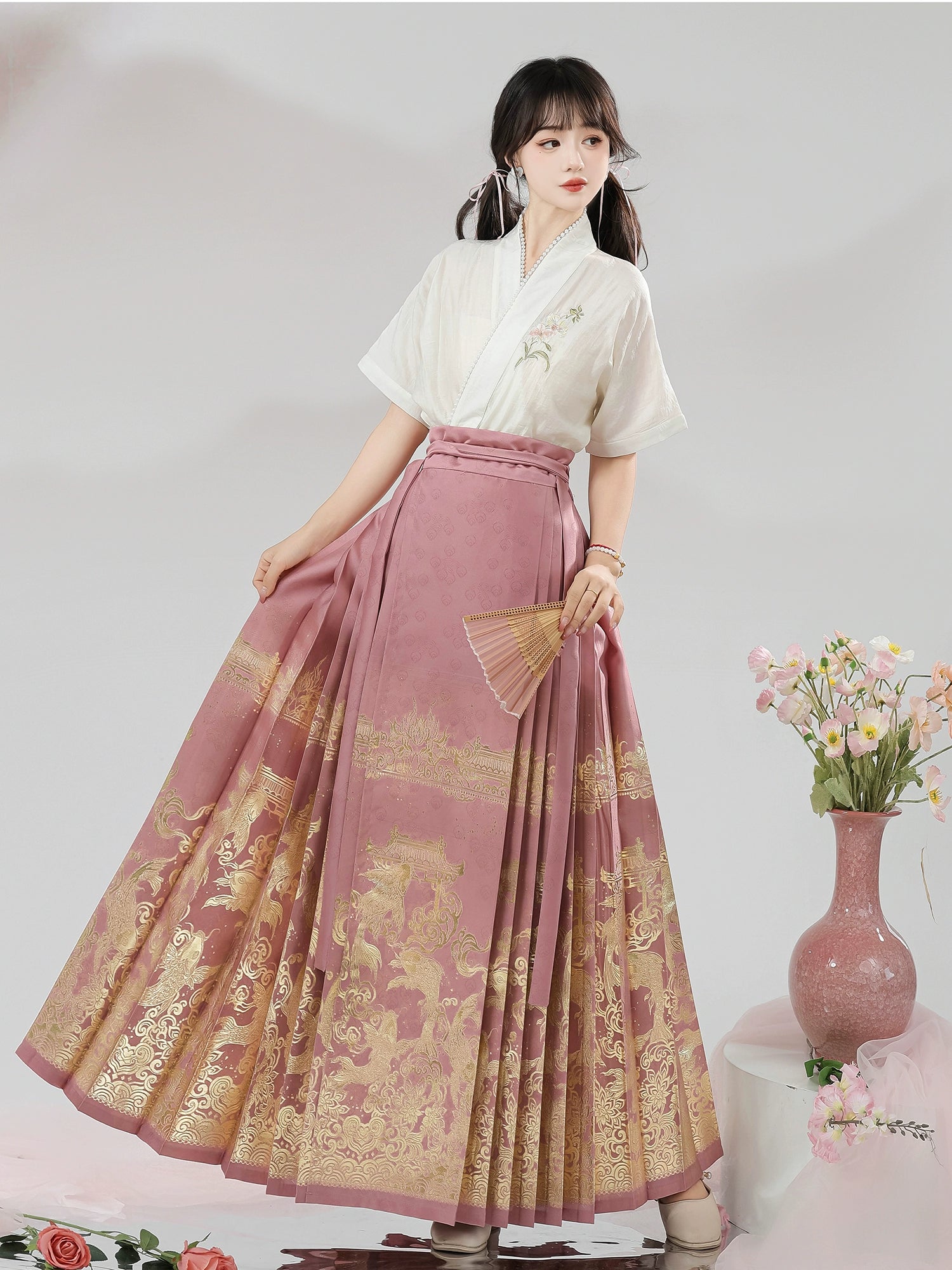 &quot;梦鲤&quot; Ming Dynasty Hanfu Set