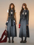 SOMESOWE Floral Diamond Knit Vest / Cardigan / Skirt Set – view 3