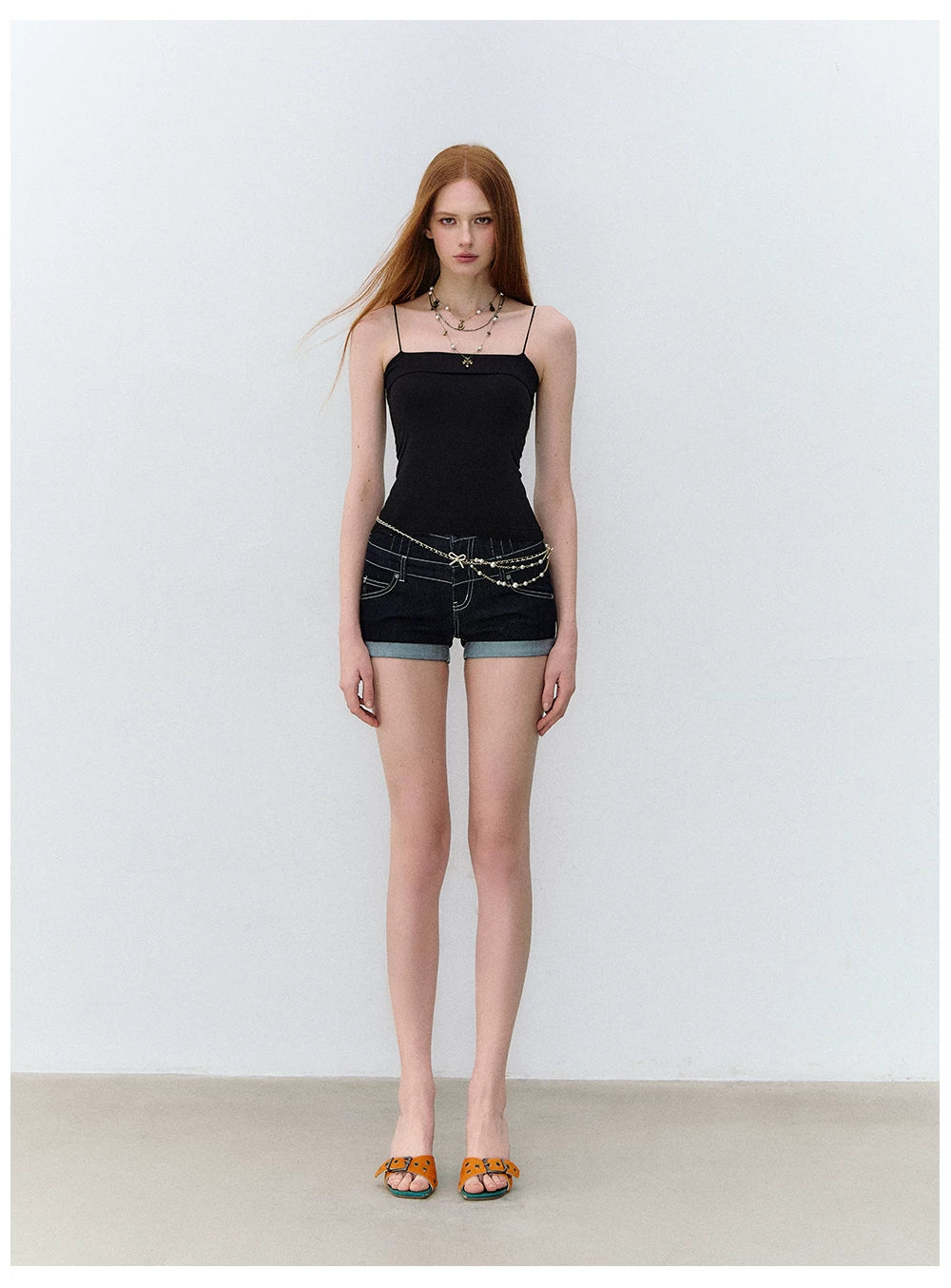 X-line Seamless Silk Wool Camisole