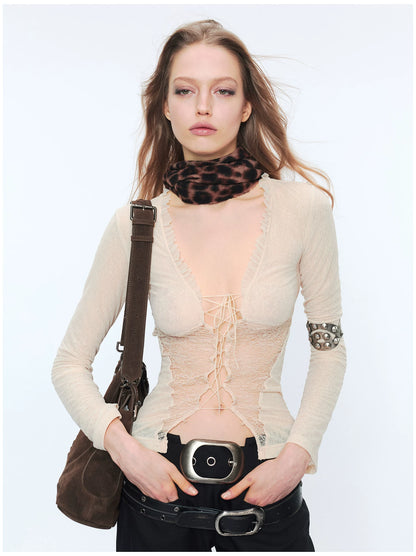 Mesh Panel Drawstring Base Layer