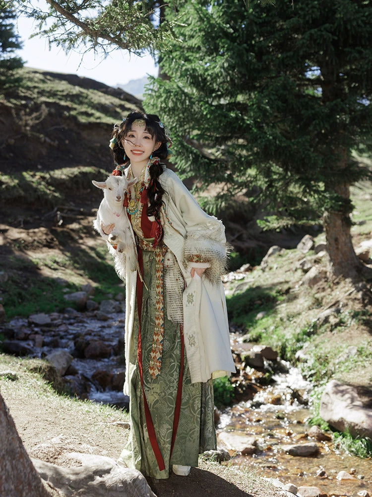 &quot;赤焰苍雪&quot; Modern Hanfu Set