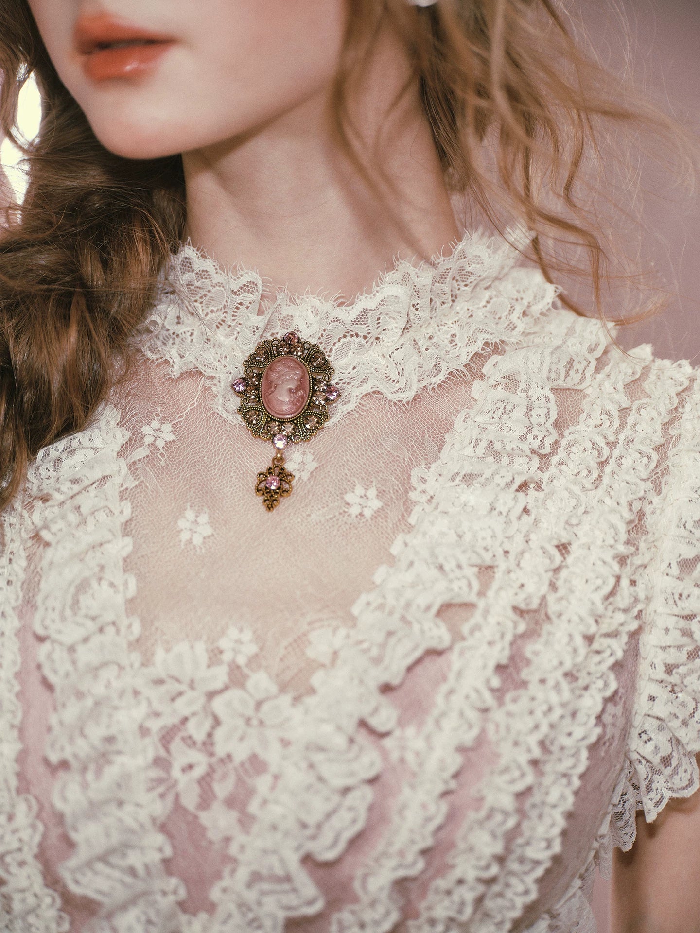 Rose Ode Rococo Couture Dress