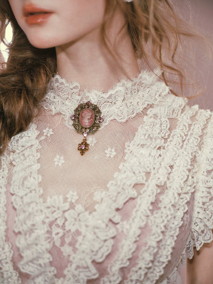 Rose Ode Rococo Couture Dress