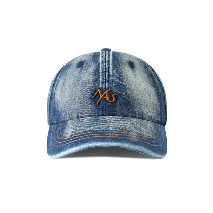 &quot;Feria Series&quot; Volcano Denim Baseball Cap - CHINASQUAD