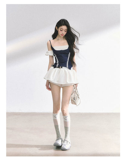 Annie Academy A-Line Mini Skirt