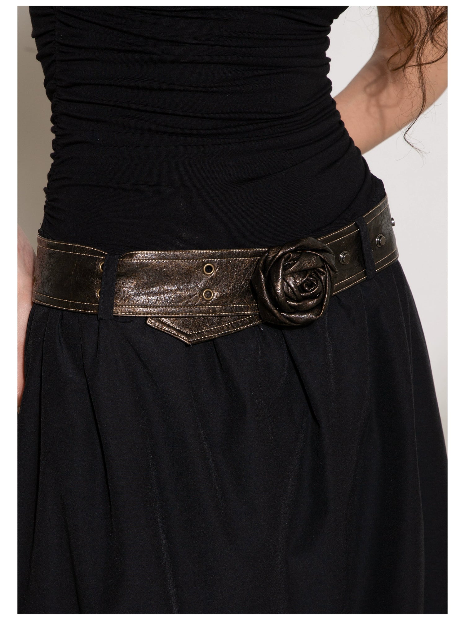 Vintage Rose Chain Belt