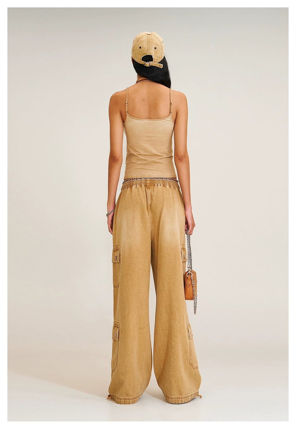 Compass Tower Denim Cargo Pants