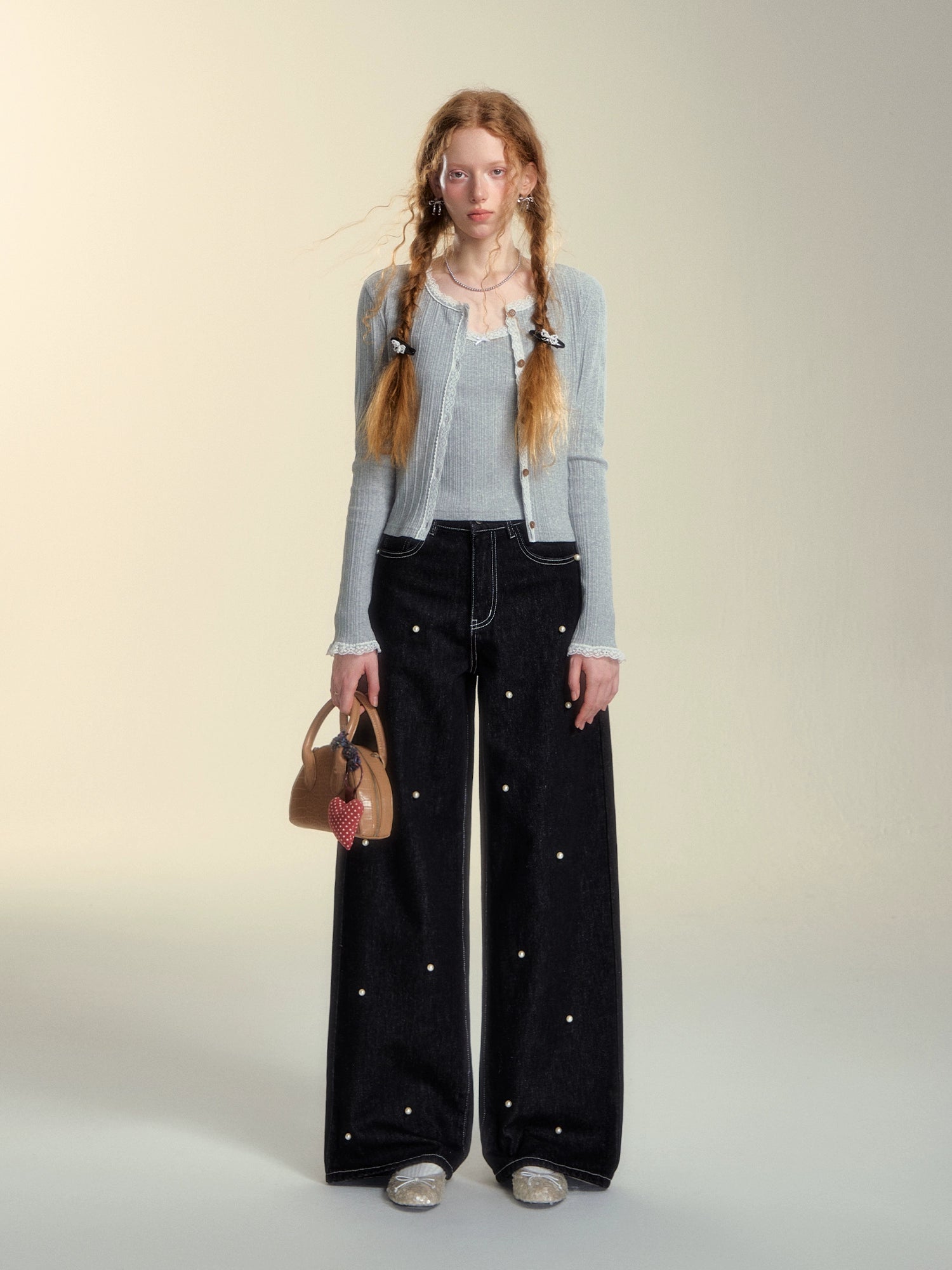 Pearl Denim Pants