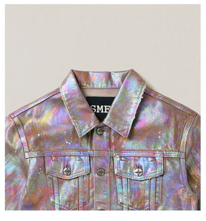RAGE Wild Continent Handcrafted Denim Jacket