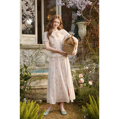 Island Holiday Chiffon Printed Set