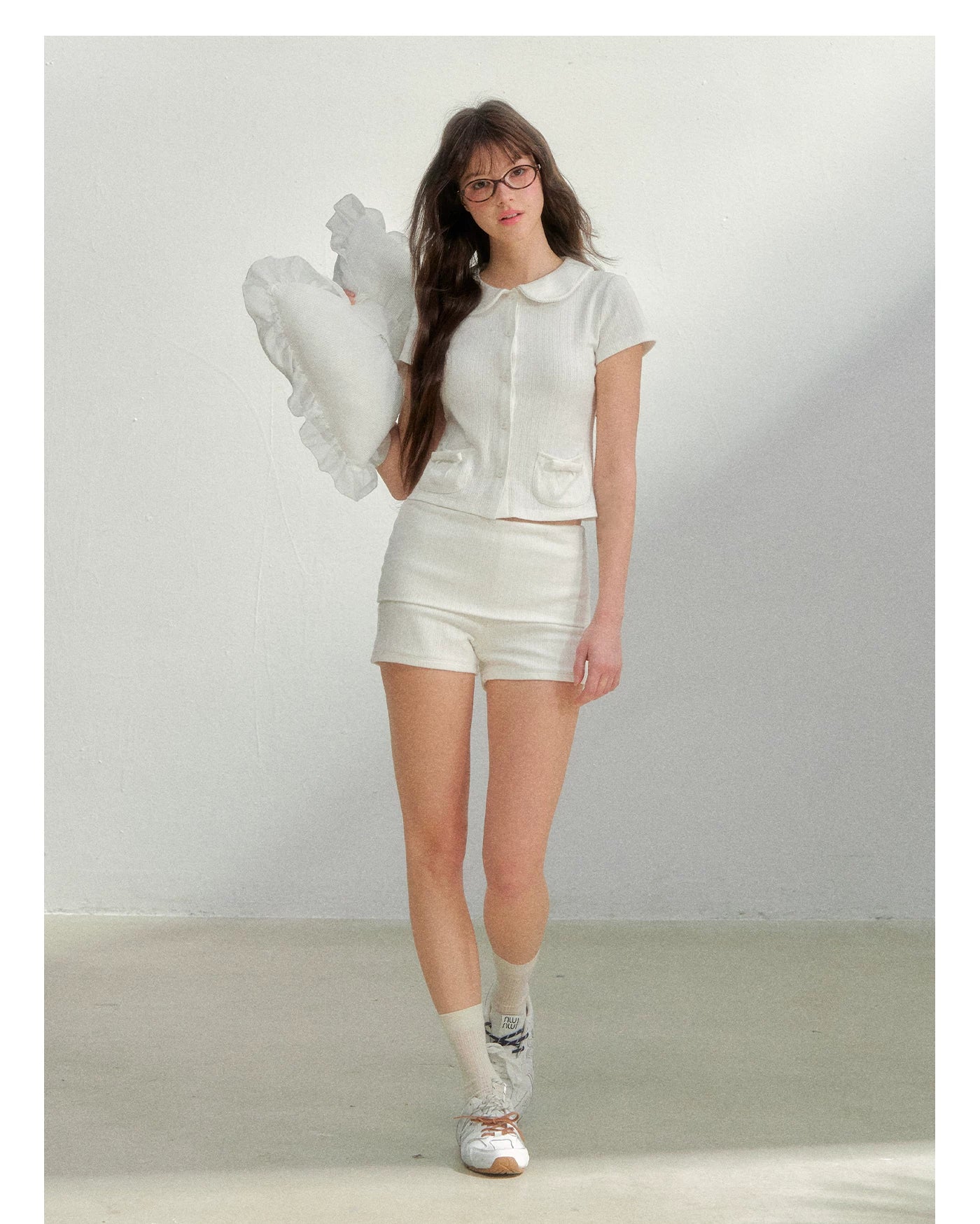 Summer Soliloquy Doll Collar Short Sleeve Tee