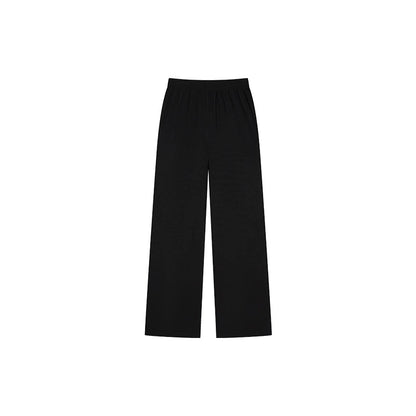 High-waisted Loose Fit Straight-leg Pants