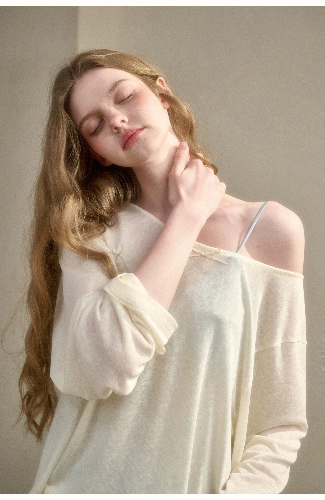 Cloud Veil Lyocell Relaxed Sheer T-Shirt