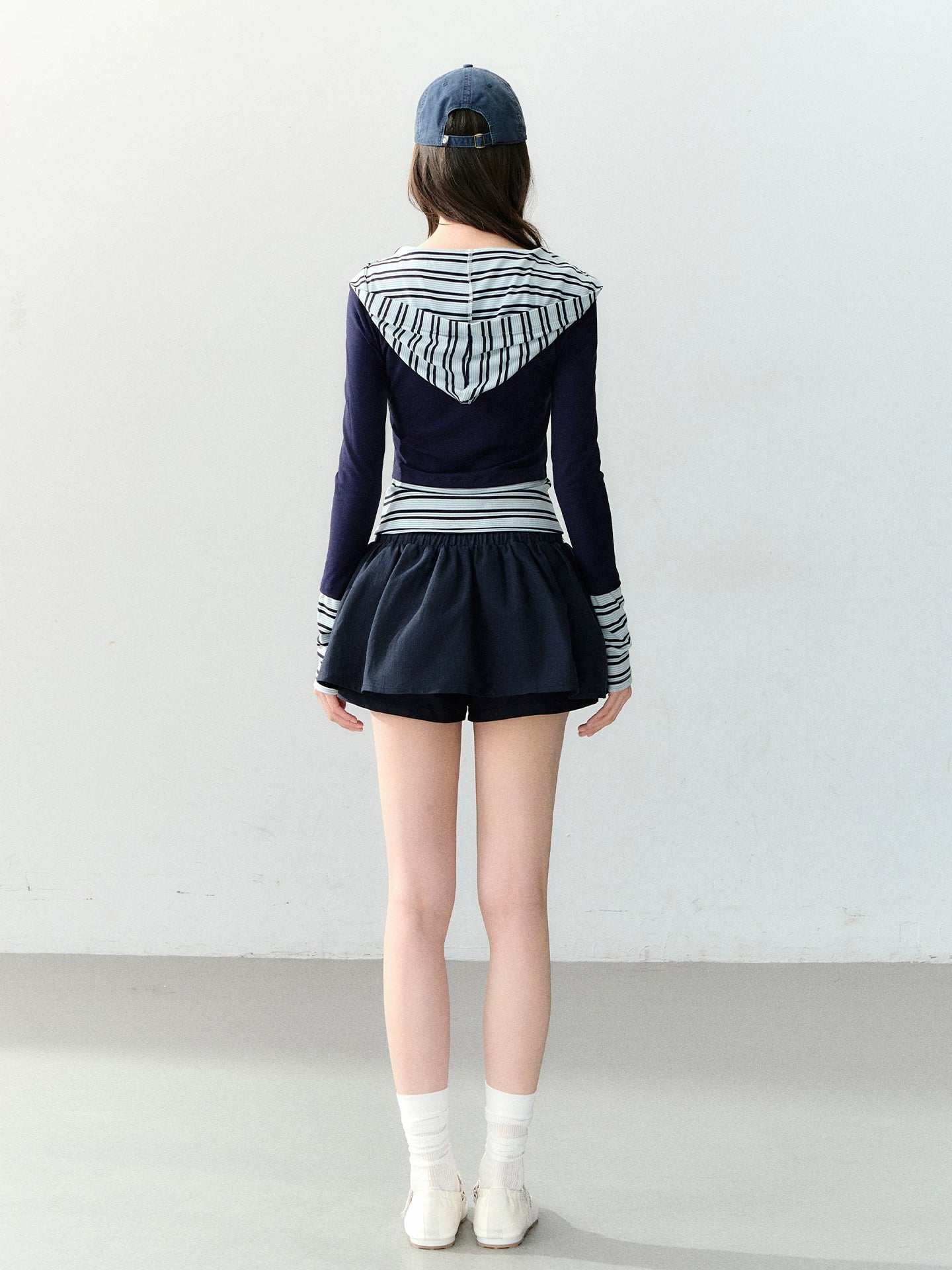 Lycocell Sporty Bubble Skirt Shorts