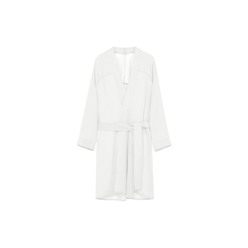 Wedding Morning Robe with Spaghetti Strap Nightdress