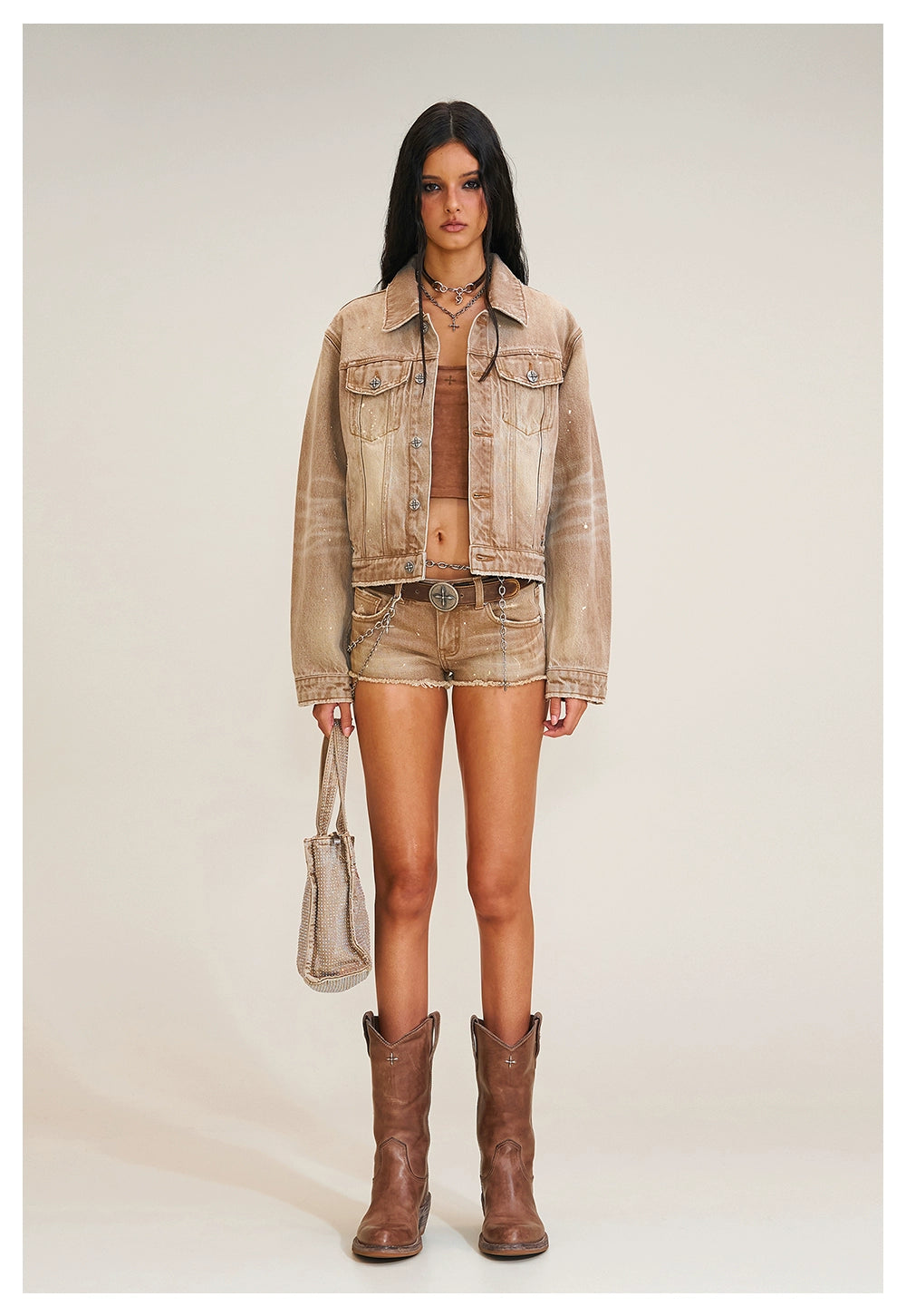 RAGE Wild Continent Handcrafted Denim Jacket