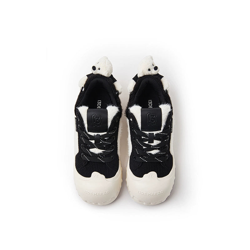 Fur Bear Deconstructed Sneakers